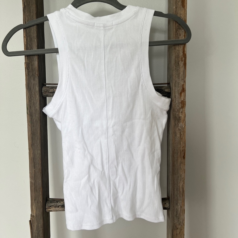 Z Supply Classic White Tank Top - Picture 2 of 2